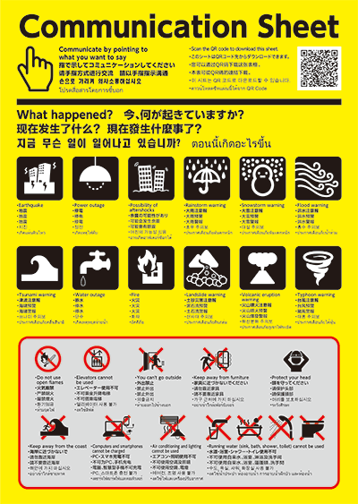 Lembar komunikasi bencana